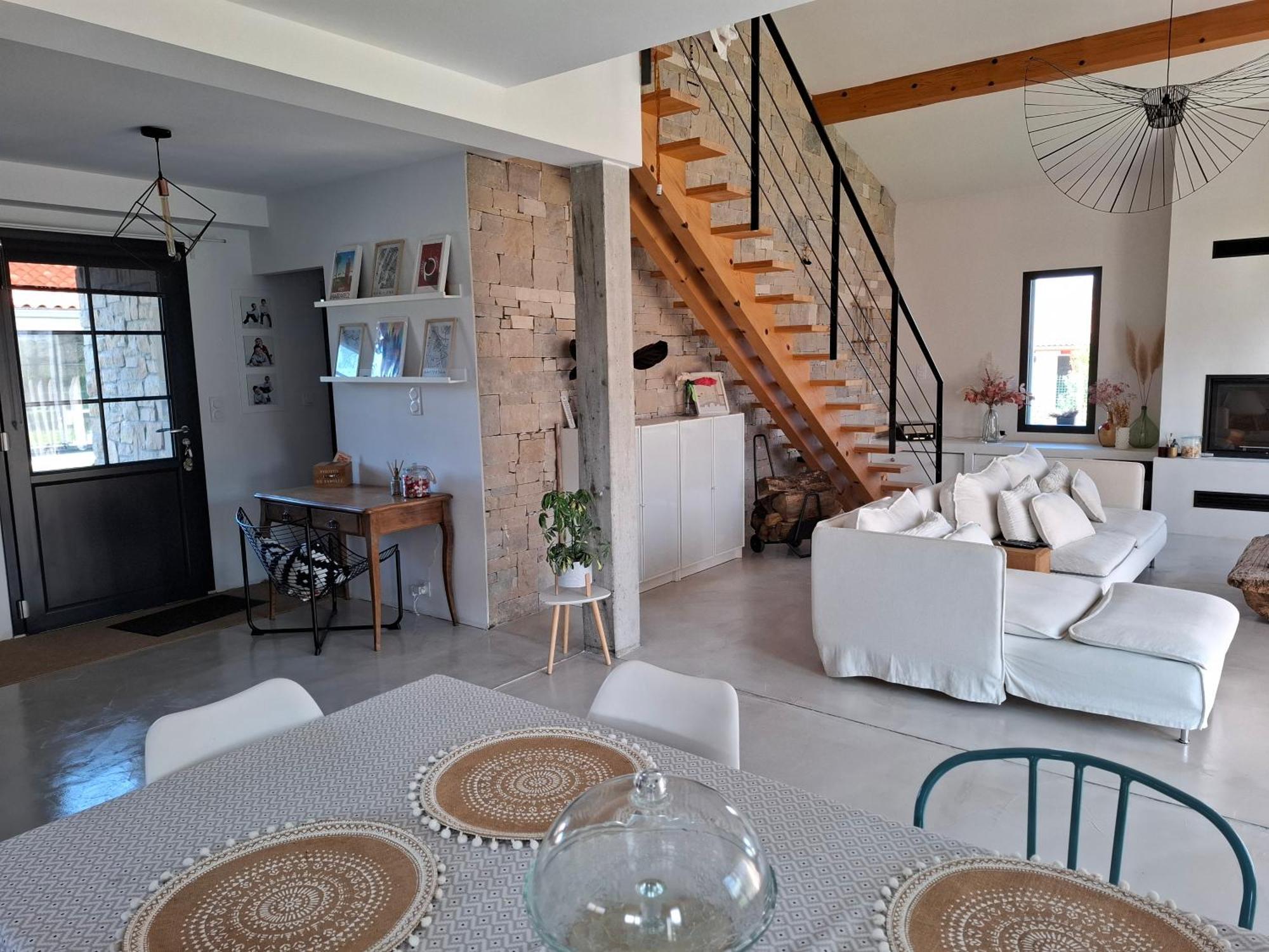 Charmante Villa Familiale Au Calme A 15Min Des Plages Аскен Экстерьер фото